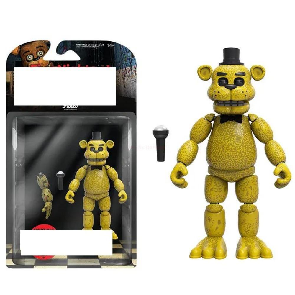 Fnaf Bear Midnight Harem Five Nights Joint Подвижная съемная игровая фигурка At Five Nights Security Breach Модель Детская игрушка
