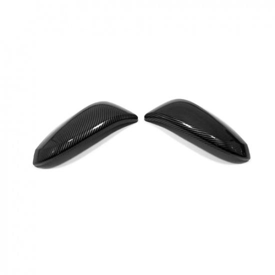 For Toyota Highlander 2015- Carbon Fiber Side Mirrors Rearview Trim Cover