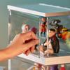 Прозрачная акриловая стойка-витрина для хранения blind box (сюрприз-боксов) для кукол ручной работы, коробка для демонстрации кукол Bubble Mart
