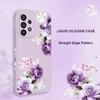 Красивый чехол с пионами для Samsung Galaxy A73 A53 A33 A23 A13 A03 A72 A52 A52S A32 A22 A12 A02 A02S A71 A51 A31 A21S 4G 5G