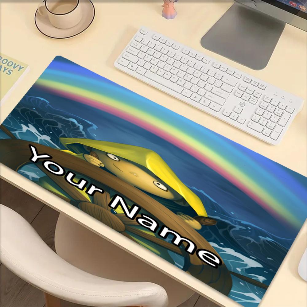Custom Name Dixit Theme Mouse Pad, Non Slip Rubber Base, Multifunctional Office & Home Decor, Perfect for Workspace Personalization.