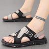 Men's Shoes Summer New High-quality Sandals Open-toe Non-slip Comfortable Beach Shoes Driving Versatile Casual Sandals