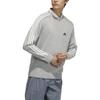 adidas Свитшот с круглым вырезом и логотипом, мужские топы, серый GV1202
