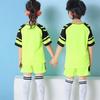 New Soccer Uniform Set Student Kids Summer Jersey College Student Training Competition Team Uniform Comfortable Jcn07