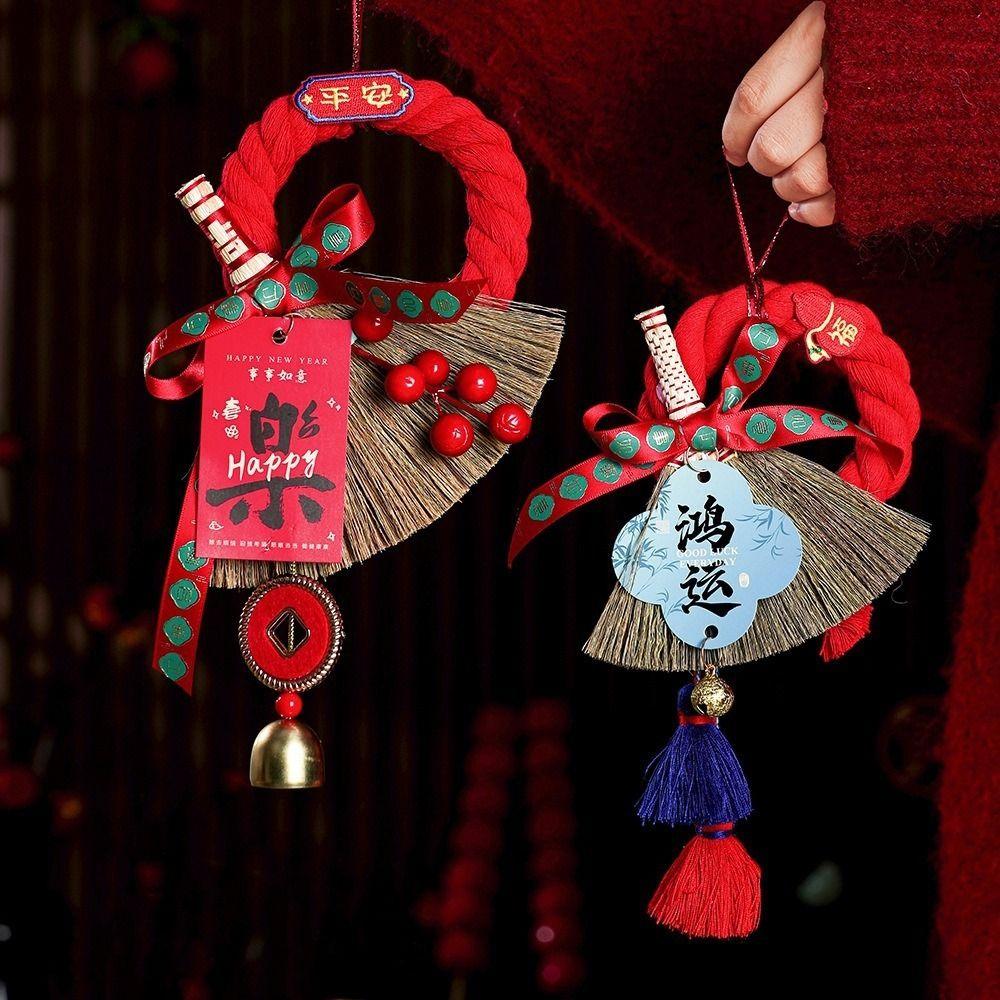 Decorative New Year Hanging Pendant Beat Wishes Door Hanging Ornament Living Room Door