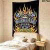Tea Wall Tapestry Aesthetic Wall Hanging Printed Fabric Blanket Decorative Tapestries For Bedroom Living Room Home Decor