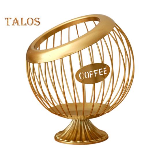 Держатель для чашки K для прилавка. Металлическая корзина для хранения капсул для кофе. Большой вместительный органайзер для чашек K для Keurig Nespresso Vertuo. Органайзер для кофейной станции. Чайный пакетик.