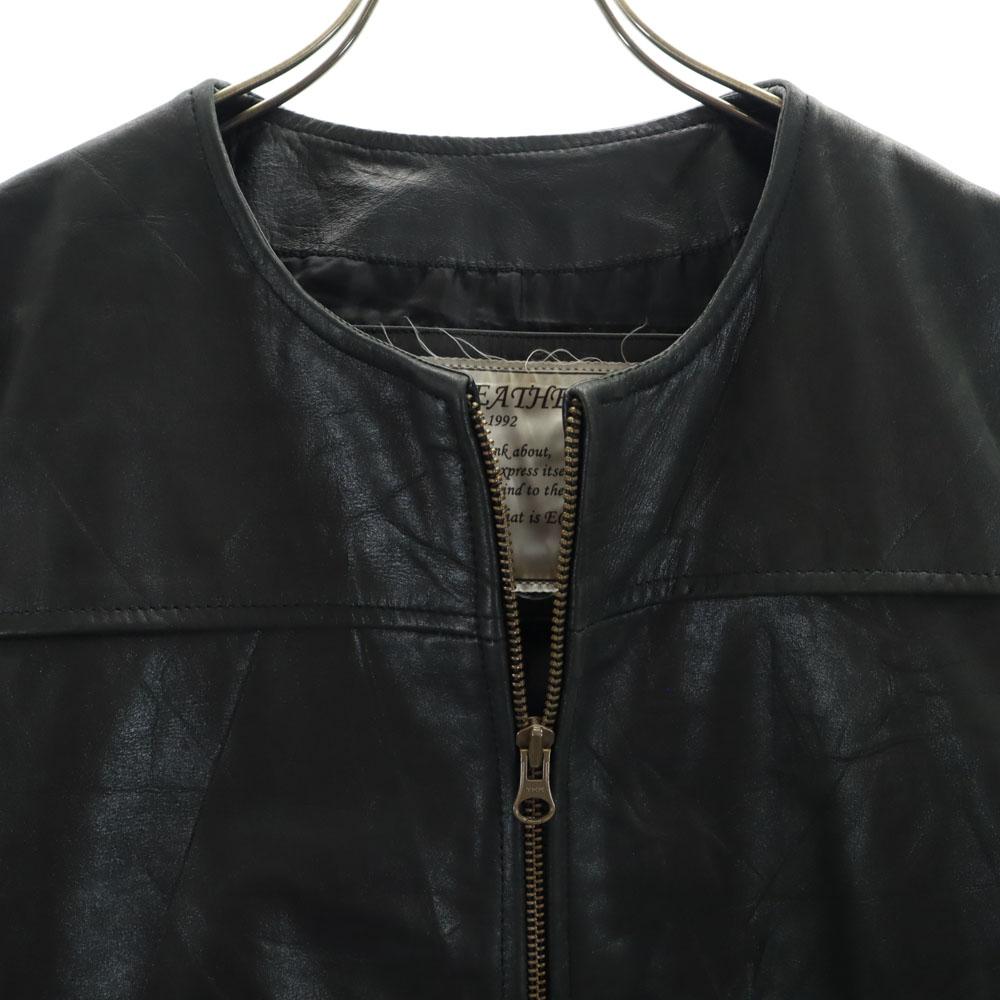 JTP LEATHER Натуральная кожа Старая Без цвета кожаная куртка S черная Женская Б/у