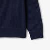 Lacoste Мужской свитер с ажурной вязаной воротником AH5205-55N166