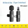 K9 Wireless Lavalier Microphone Set for Mobile Streaming and Noise Reduction