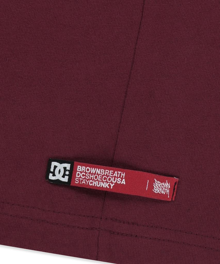 Футболка с лозунгом BROWNBREATH Bxd - Бордовая