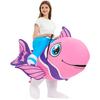 Надувной костюм на Хэллоуин «Катайся на яркой тропической рыбе» 150-190 см, размер для взрослых, надувные костюмы для вечеринки на Хэллоуин для взрослых