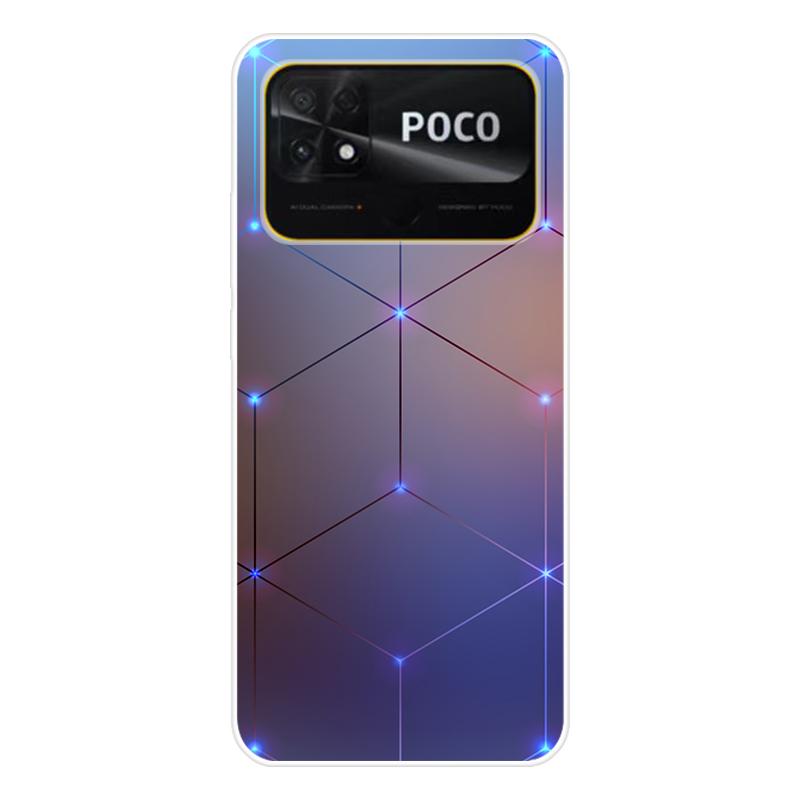 Для Xiaomi Poco C40 C 40 Чехол Мягкая силиконовая задняя крышка Мультяшный чехол для телефона Разнообразие