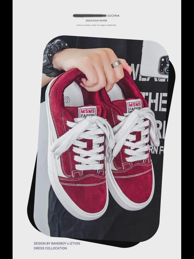 Осенняя обувь унисекс из парусины 2024 года для пар — модные повседневные спортивные уличные кроссовки