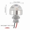 5 Pack 1W LED Deck Lamp DC 12V Mini Embedded Spotlight Low Voltage Landscape Well Lights  Walkway