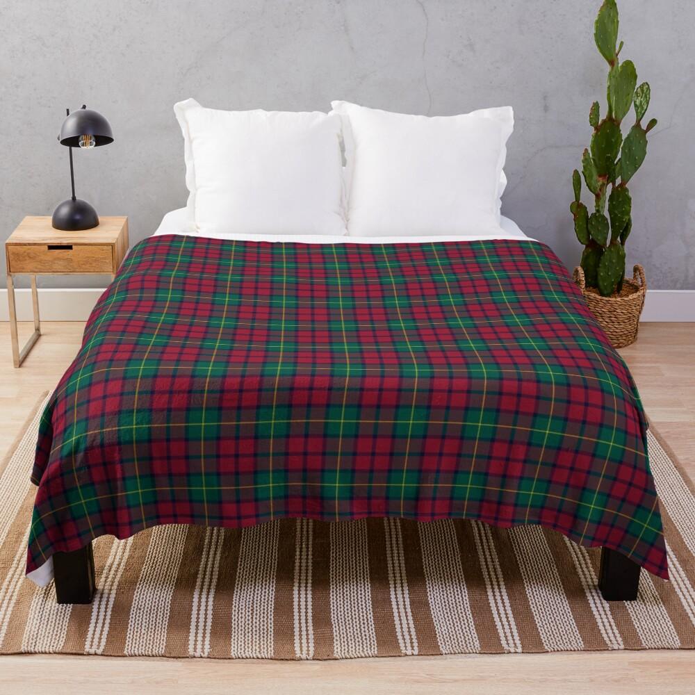 Clan McCarthy Tartan Throw Blanket