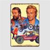 Bud Terence Buggy Movie Metal Plaque Poster Wall Cave Mural Painting Bar Cave Custom Tin Sign Posters