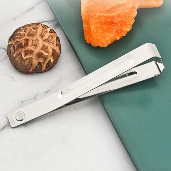 2 шт., набор пинцетов для рыбных костей, пинцет из нержавеющей стали для удаления чеснока, инструмент, антикоррозийные зажимы для очистки чеснока, кухонные гаджеты