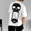 Summer New One Piece Retro Fitness Printed Tshirt Mens and Womens Tshirt Mens Top Sports Tshirt Mens Tshirt Harajuku Tee