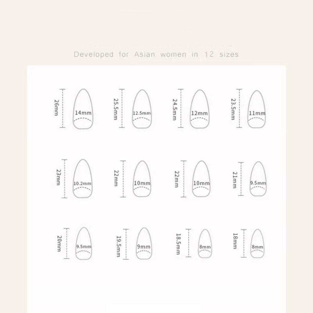 Длинные накладные ногти миндаль и балерина френч пресс на ногтях маникюр типсы для женщин