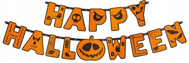 Zestaw Na Halloween  Balony Baner Kurtyna  1 Kpl.