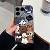 Для Tecno Pova 8 7 Ultra 8 7 Pro 7 Neo 6 5 4 Pro 6 4 Neo Neo3 Чехол для телефона Очаровательный Кот Мягкий Гладкий Жидкий Силикон Противоскользящий Захват Полностью Защитный Корпус