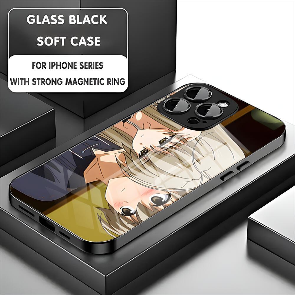 Y-Yosuga No Sora Phone Case For Iphone 17 16 15 14 13 11 12 Pro Max Mini Plus Magnetic Glass Phone Cover