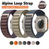 Alpine Loop Band Para Apple Watch Bracelete iWatch Ultra Series 9 8 7 6 5 3 SE 3 2 1 49mm, 44mm, 40mm, 45mm, 41mm, 42mm 38mm Milímetros Ultra2 Strap