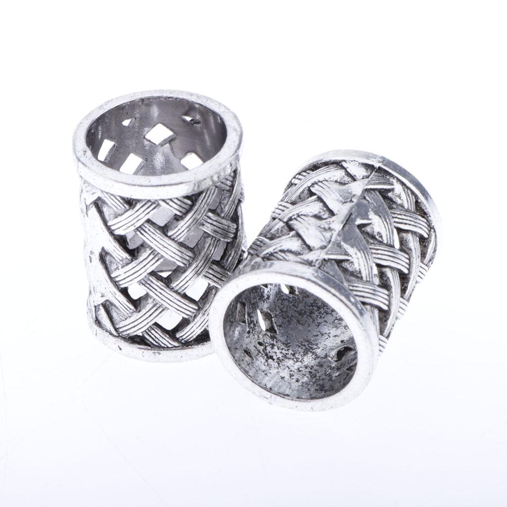 5 шт. серебряные прокладки в богемном стиле, свободные бусины, фурнитура для изготовления ювелирных изделий своими руками