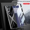 Защитный чехол из гальванизированной кожи для Samsung Z Fold7 - Противоударный, Тонкий и Прочный для мужчин