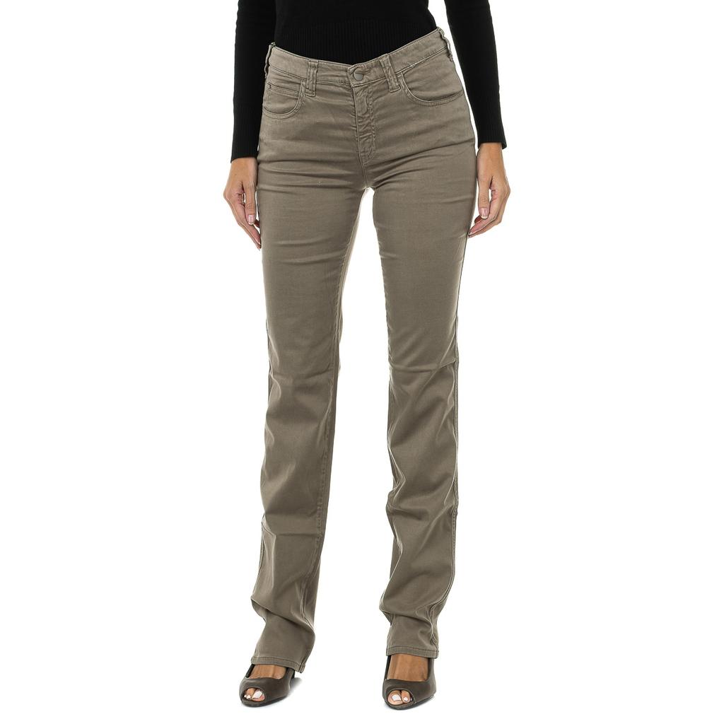 Женские длинные брюки из эластичной ткани 6Y5J75-5N22Z