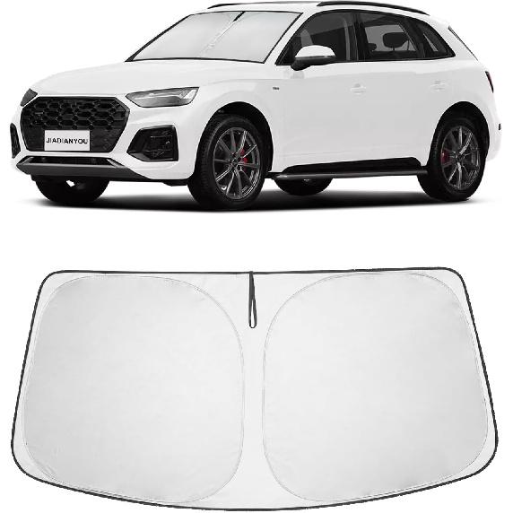 Солнцезащитная шторка на лобовое стекло для BMW X5 - Складная солнцезащитная шторка на лобовое стекло X5 2014-2025 Аксессуары Защита автомобиля от солнечных лучей Перекрывающаяся УФ-отражающая