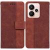 For Realme 15 Pro 5G/15 5G Case Geometry Pattern Leather Wallet Phone Cover with Wrist Strap