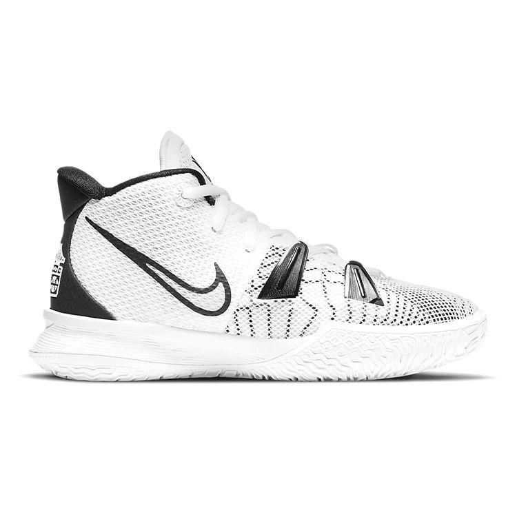 Nike Детские кроссовки Kyrie 7 GS Hip-Hop White Black Glow CT4080-105