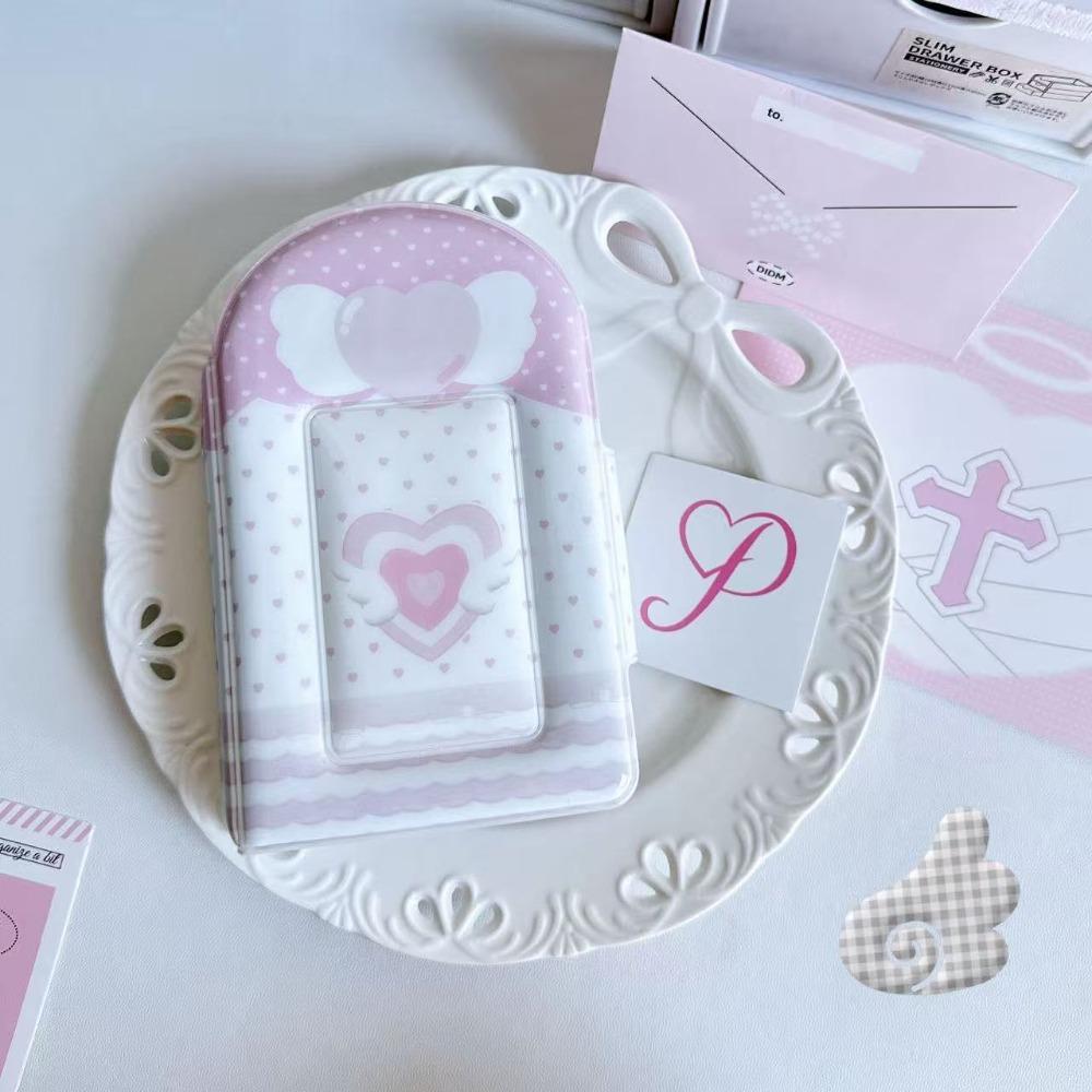 Высококачественный Милый Альбом-Папка для Фотокарточек 3 дюйма PP 32 Кармана Мини-Фотоальбом Держатель для Книги Фотокарточек Kpop