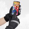Nanjiren Unisex Winter Fleece-Lined Ski & Cycling Touchscreen Gloves