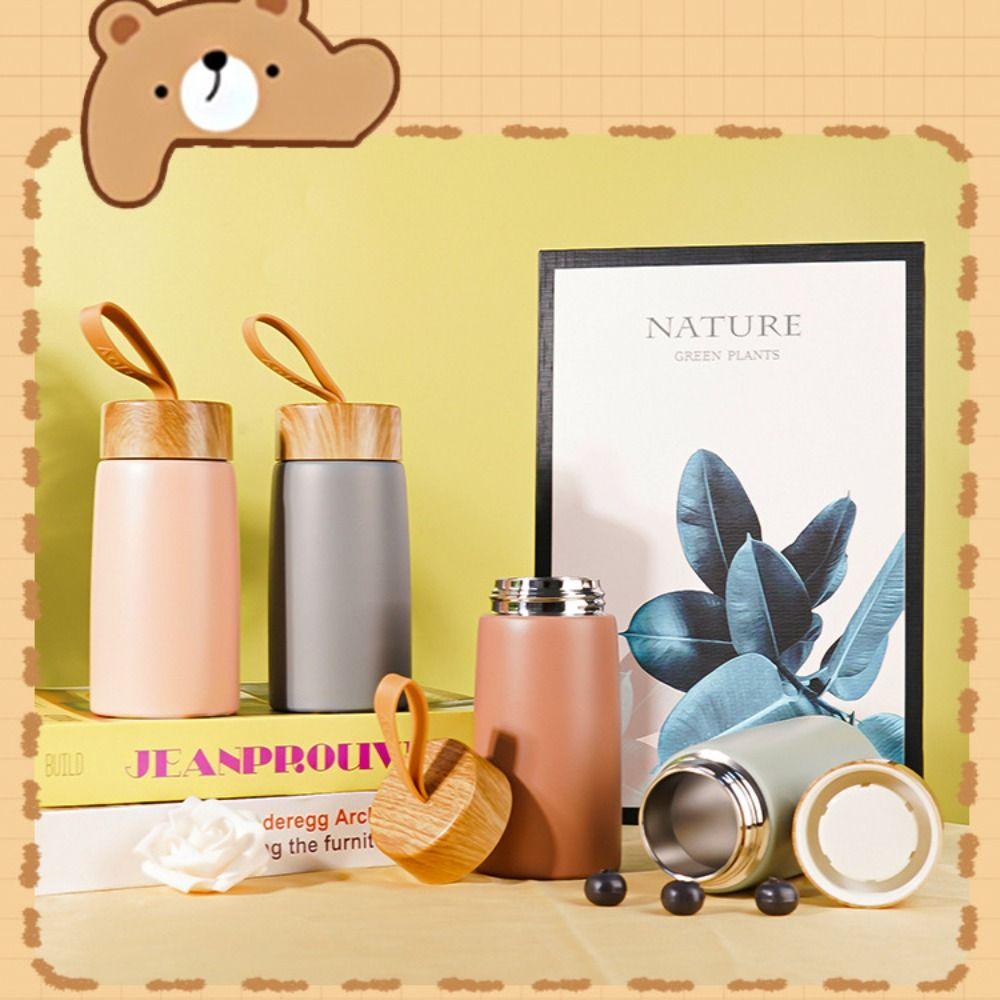 304 Stainless Steel Vacuum Mug Mini Water Bottle New Coffee Mug Office