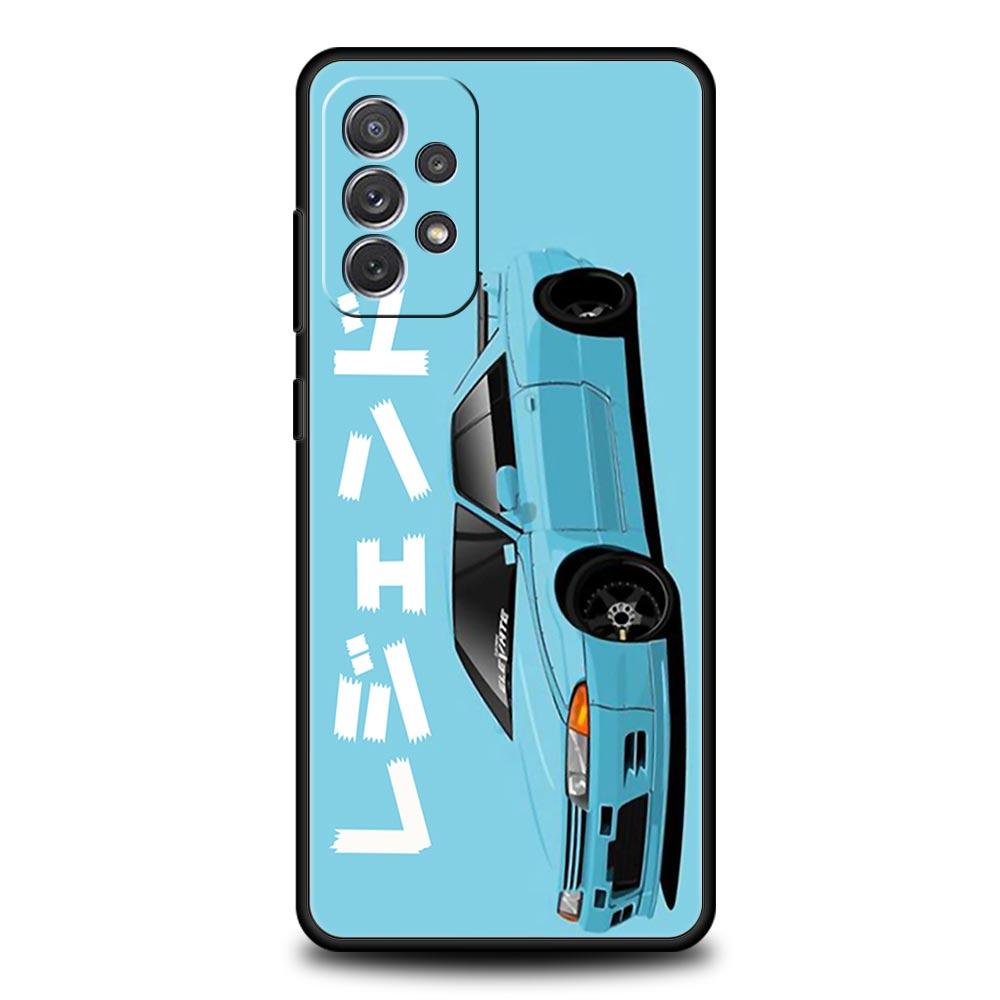 Чехол для телефона JDM Tokyo Drift Спортивный автомобиль Для Samsung A51 A71 A21S A12 A11 A31 A41 A01 A03s A52 A32 A22 A13 A23 A33 A53 A73 5G