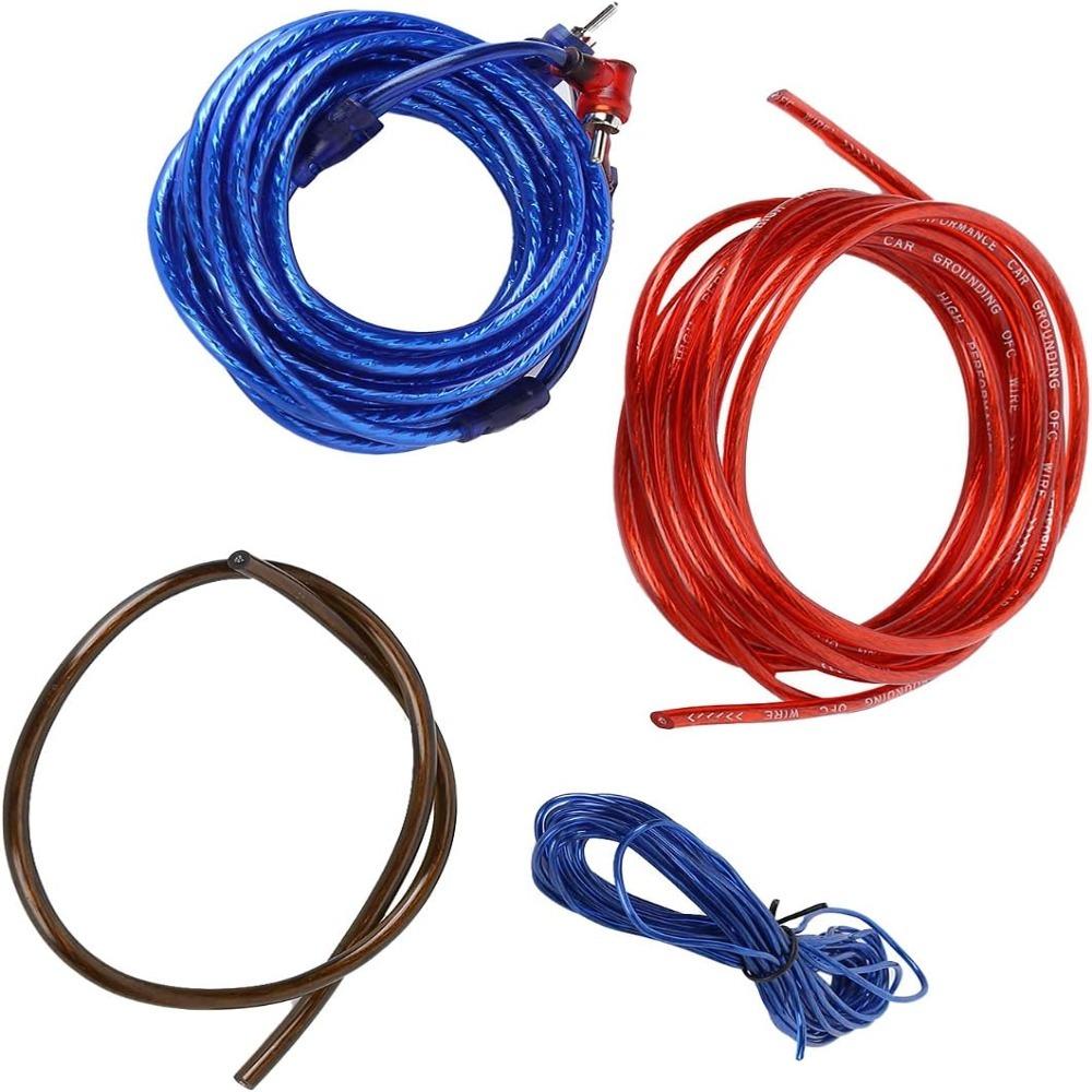 1500 Watt Car Audio Wire Kit 10 Gauge Speaker Cable Kit Car Amplifier Wiring Kit Auto Audio System