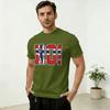 Norwegian Flag Letters Soccer Match Fan Celebration Art Cotton TShirt For Adult Y2K Casual TShirts ONeck Tee Shirt Plus Size