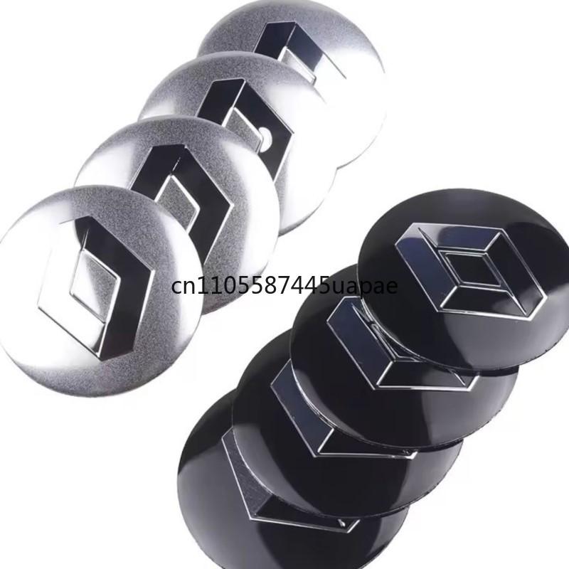 2026 Hot For Renault Hub Caps For Renault Megane 2 3 4 Twingo Clio Talisman  4Pcs 56mm Car Wheel Center Hub Caps Badge Sticker E
