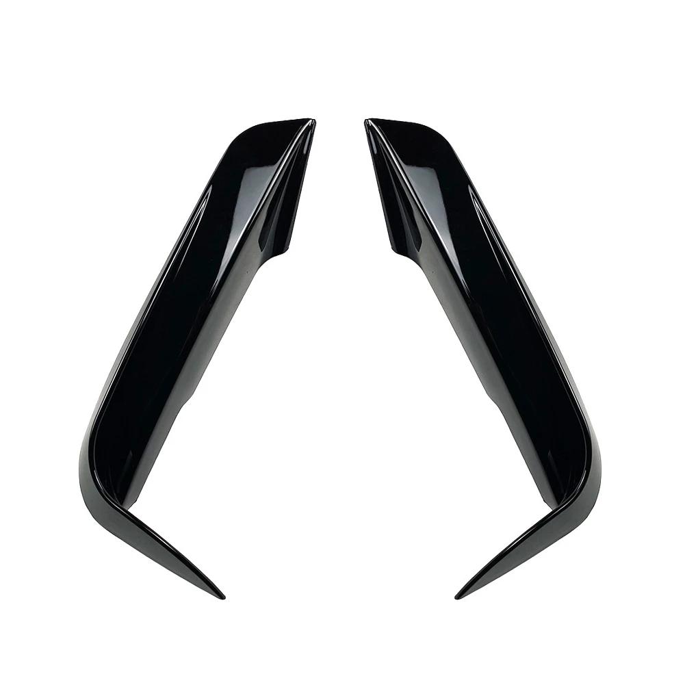 Для BMW F30 F31 M Sport 2012-2019 передний бампер губа сплиттер Canards спойлер 1 пара автомобильных противотуманных фар рамка для бровей крышка решетка