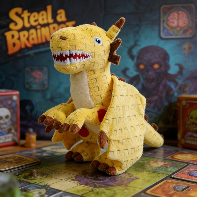 New Steal A Brainrot WL Shark Cannelloni Dragon Plush Toys Cute Anime Game Peripherals Collectibles Figure Dolls Kids Gifts