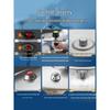 ASD 4.0L Stainless Steel Pressure Cooker