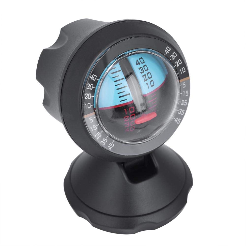 Дуокон Автомобильный Инклинометр, 100% Черный Автомобильный Компас Инклинометр Цифровой Инклинометр Автомобильный Цифровой Инклинометр Автомобильный Измерительный Прибор