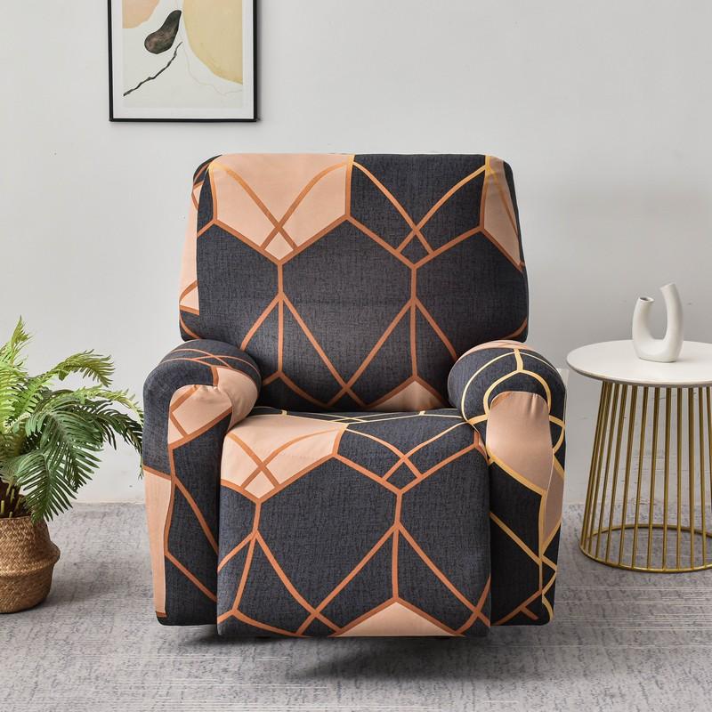 Чехлы на кресло-реклайнер Эластичный чехол на диван Чехлы на стулья Защита для мебели Чехол на кресло-реклайнер для кресла-качалки