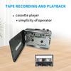 Кассетный плеер Конвертер кассет в MP3 Портативный кассетный плеер Записывает MP3 Музыку через USB Компьютеры Кассета в MP3 через Карту Конвертировать