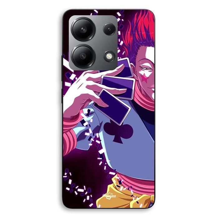 Coque de téléphone - MANIACASE - Xiaomi Redmi Note 13 4G - Silicone TPU - Motif Hisoka Morow - Noir