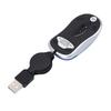 Lovely Mini Wired Mouse Retractable Usb Cable Ergonomic Office Computer Pc Laptop Gaming Mice