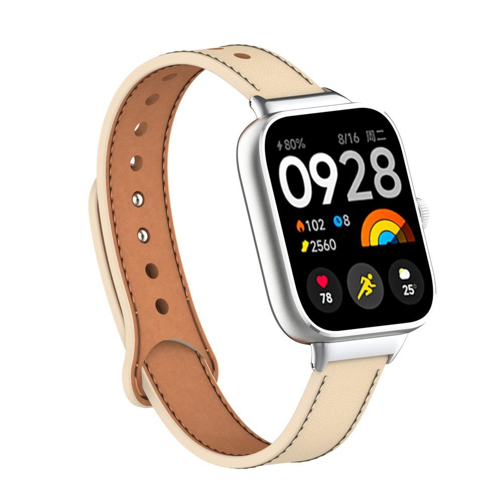 Кожаный ремешок для Xiaomi Redmi Watch 4, сменный браслет для Mi Band 8 Pro, ремешок для умных часов, аксессуары для браслета